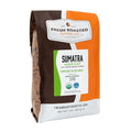 Fresh Roasted Coffee Organic Sumatra Water-Processed Half-Caf | 100% Single Origin USDA Organic Kosher | Medium Roast 2 lb (32 oz) Ground