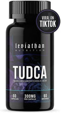 Leviathan Nutrition TUDCA Bile Salts 300mg - Tudca (Tauroursodeoxycholic Acid) Supplement 60 Capsules