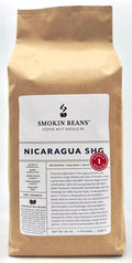 5-pound Nicaragua (Unroasted Green Coffee Beans) premium Arabica beans grown Central America fresh current-crop beans for home coffee roasters specialty-grade coffee beans includes a free burlap bag