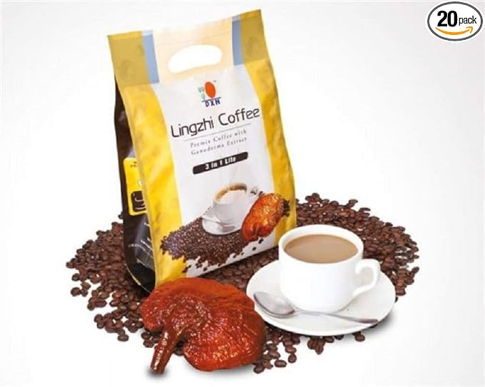 DXN Lingzhi 3 in 1 Lite Ganoderma Coffee 20 Sachets