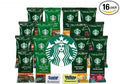 Assorted Brand Name Ground Coffees- 16/2 oz. Packs of 4 Different Roasts: Pike Place Caffe Verona Decaf Pike Place Blonde Veranda Blend. (16 CT Box Assorted)