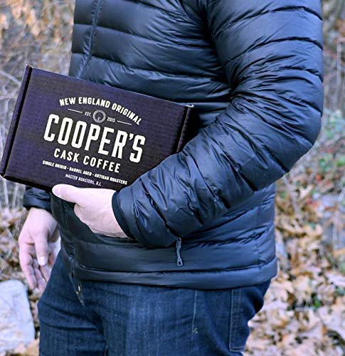 Rwanda Rum Barrel Aged Coffee - Ground 12oz and Bourbon &amp Whiskey Barrel Aged Coffee - Ground - 4 Bag Coffee Set 16oz