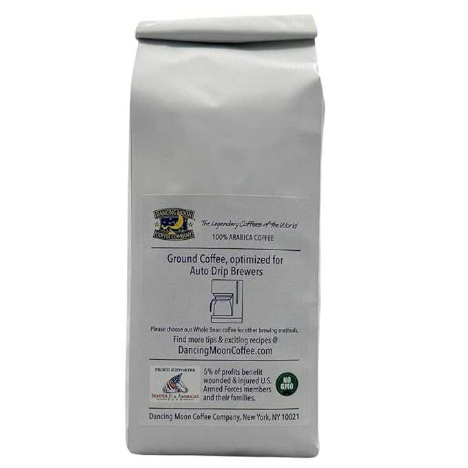 Jamaica Blue Mountain® Premiere Blend Medium Roast GROUND COFFEE by Dancing Moon Coffee Co.