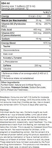 Living Essentials 5-Hour Energy Extra Strength Xtra Sour Apl 12