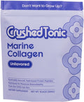 Crushed Tonic Marine Collagen Powder Korean Beauty Drink with Hydrolyzed Collagen Peptides for Skin Hair &amp Nails | Gluten-Free Halal &amp Kosher (Unflavored 30 Servings (150 g) Pouch)