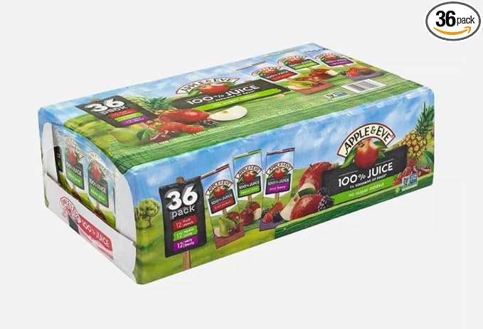 Apple &amp Eve Variety Pack Aseptic 36/200ml ( Multi-Pack)