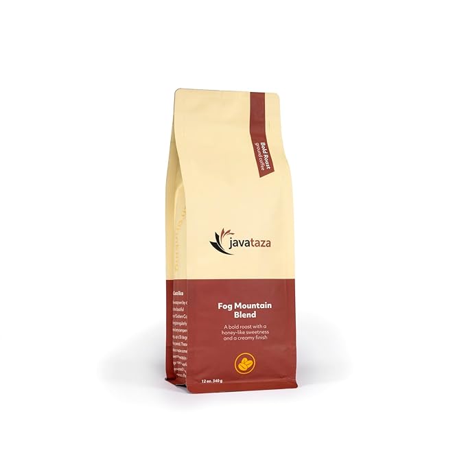 Fog Mountain Blend Coffee -12 oz Fairly Traded Naturally Shade Grown (Ground)