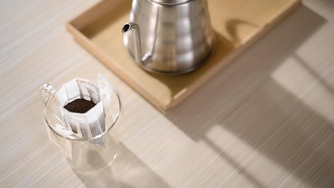 UCC Shokunin Coffee Rich Blend Single Serve Japanese Style Pour Over Coffee Imported from Japan 16 Individual Bags 0.25 Oz (7g) per bag Sun-Dried Beans Artisan Crafted Each Bag Makes 5 oz Cup