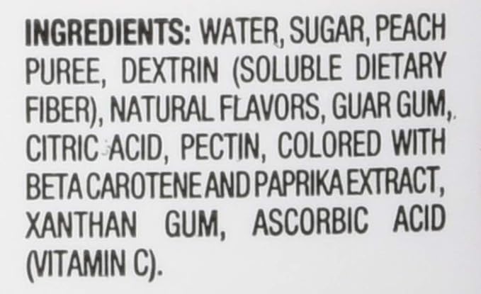 Torani Real Fruit Smoothie Peach Mix