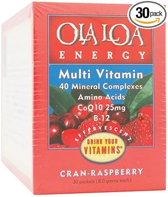 Ola Loa Energy Cran-Raspberry - 30 Packets
