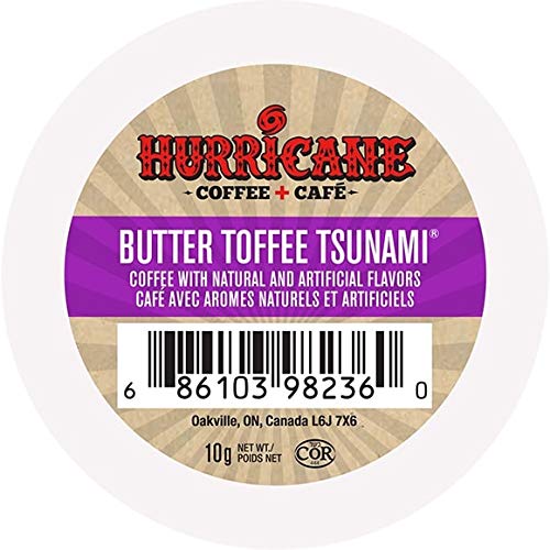 Hurricane Coffee Butter Toffee Tsunami 24 Count