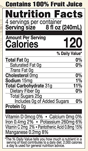 Lakewood Organic Cranberry Juice Blend 32-Ounce Bottles (Pack of 6)