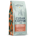 Clean Coffee Co. - Low Acid Medium-Dark Roast Tested for Molds and Toxins Papua New Guinea Blend Notes of Milk Chocolate and Roasted Almonds (Whole Bean 12 oz Bag)