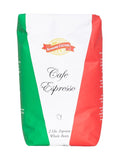 Supremo Italiano Cafe Expresso Whole Bean Coffee Cafe Gourmet Coffee Classic Italian Espresso 2 Lb Black