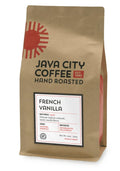 Java City French Vanilla Flavored Light Roast Ground Coffee 12 oz | Clean and Bright