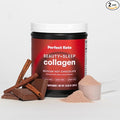 Perfect Keto Beauty + Sleep Grass Fed Collagen Peptides Protein Powder with Ashwagandha Magnesium Biotin Hyaluronic Acid L Theanine Hair Skin Nails &amp Relaxation Support Mexican Hot Chocola