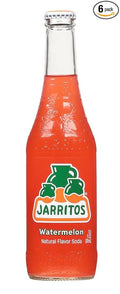 Jarritos Sandia | Watermelon Soda 12.5oz Glass Bottle Pack of 6
