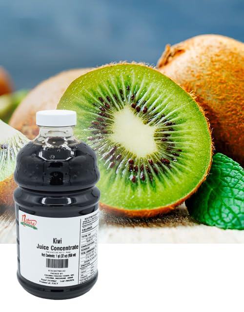 Nature Blessed 100% Pure Kiwi Fruit Juice Concentrate - 4 Quarts (4/32 fl oz bottles) Great for Home Vintners Brewing Beer Cider Spirits Smoothies or Jelly Making