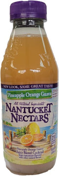 Nantucket Nectars - Pineapple Orange Guava - 15.9 oz (6 Plastic Bottles)