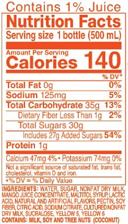 CALPICO Smooth Creamy &amp Refreshing Non-Carbonated Beverage Sweet and Tangy Japanese Lactic Acid Drink 16.9 Fl oz (Pack of 6)