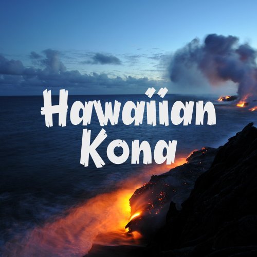 Hawaiian Kona Coffee Extra Fancy 100% Pure Ground Fresh Roasted 5 lbs
