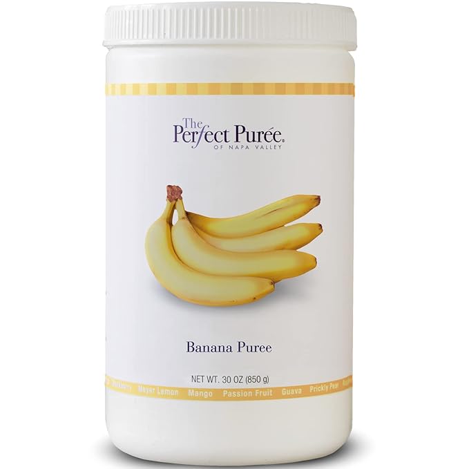 The Perfect Puree of Napa Valley Banana Puree 6/30oz