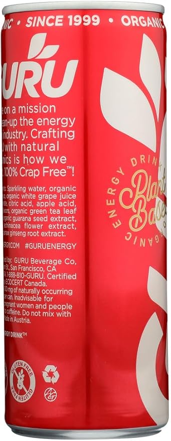 Guru Natural Energy - Original - 8.4fl.oz (Pack of 20)