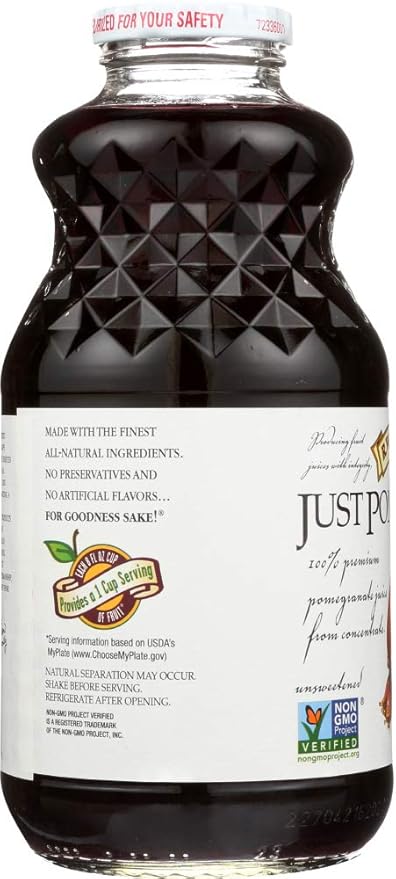 R.W. Knudsen Family BG17425 R.W. Knudsen Family Just Pomegranate Juice - 12x32OZ