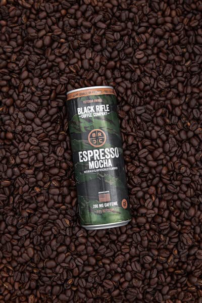 Black Rifle Coffee Company RTD (Espresso Mocha 11 Fl Oz (Pack of 12))