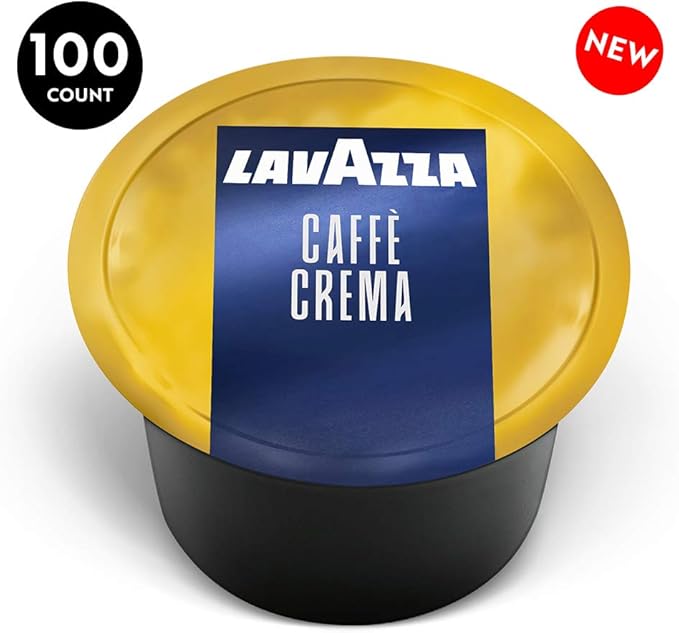 Lavazza Blue Single Espresso Caffe Crema Coffee Capsules Value Pack Blended and roasted in Italy Sweet blend from its aromatic notes of biscuits and jasmine100% Arabica 100 Count