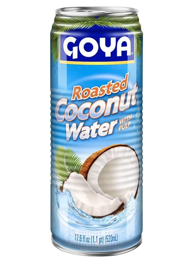 Goya Foods Roasted Coconut Juice 17.6 Fl Oz (Pack of 24)