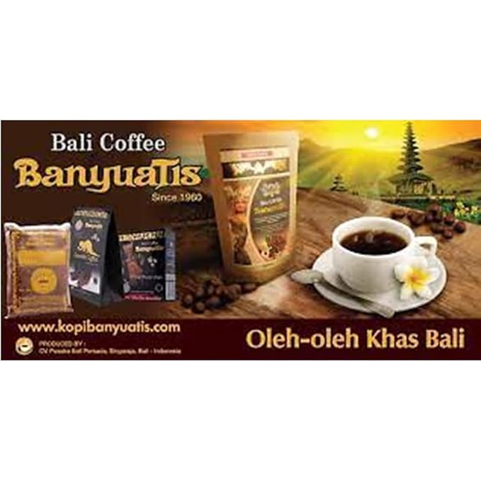 BanyuaTis Indonesia Coffee Arabica Ground Coffee Special for Manual Brew 200g