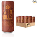 Wild Bill's Pumpkin Spice Soda Classic Craft Soda Pop Soft Drinks Sodas Made with Pure Cane Sugar Caffeine Free NO High Fructose Corn Syrup Gluten Free Vegan Low Sodium 12 Oz 12 Pack