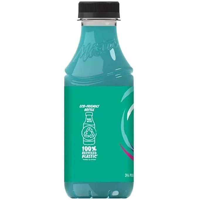 Mis-tic Vibrant Flavor Bahama Blueberry Juice 16 fl oz - 12 Plastic Bottles (Pack of 12 Bahama Blueberry)