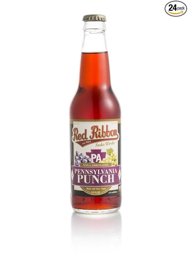 Red Ribbon Pennsylvania Punch Soda 12oz (24pk)