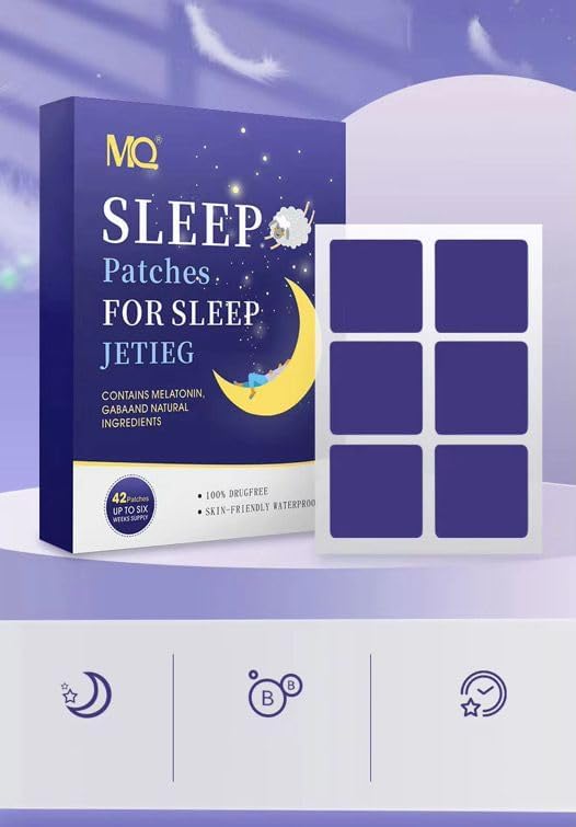 Sleep Patches Sleep Patches for Adults - 84 Pack Upgraded Deep Sleep Patche - All Natural Deep Patch - Quick Acting Ingredients for Men and Women Easy to Use