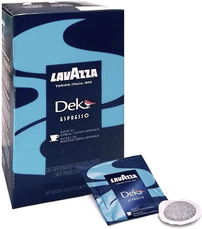 Lavazza Dek Decaffeinated Espresso Pods (case of 108)