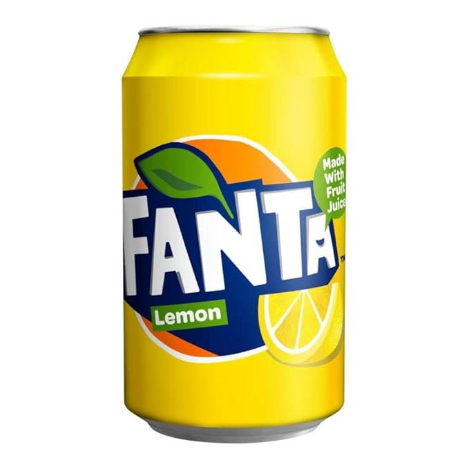 Fanta Lemon Lemon Drink 12 Can Pack (330ml Each)