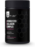 Dr. Alex Hydrolyzed Multi Collagen Supplement Tablets 1800mg (90 Tablets) - Type I II III V &amp X | Collagen Peptides Capsules for Women &amp Men | Skin Hair Nails &amp Joint Support