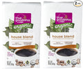 Pack Of 2 Organic House Blend Medium Roast Ground Coffee 10 oz