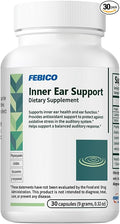 Inner Ear Support Capsule 30 Capsules Dietary Supplement with GABA and Sesamin Auditory Health Support mit
