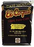 Cafe El Coqui - Puerto Rican Ground Coffee by Torrefaccion Cafe El Coqui - 2 pounds VALUE PACK (4 - 8 0z Packs)