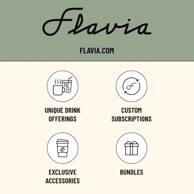 Flavia Alterra Cinnamon Dolce Iced Coffee Freshpacks works only with Flavia Brewers (Case of 90)
