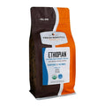 Fresh Roasted Coffee Organic Ethiopian Sidamo Water-Processed Decaf | USDA Organic 100% Single Origin Kosher | Medium Roast 12 oz Whole Bean