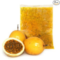 Tamarin Fruits All Natural Frozen Fruit Pulp perfect for Juicing Cocktails Smoothies Desserts and Baking No Sugar Added Gluten Free with No Preservatives - (Yellow Passion Fruit 2lbs packs 14