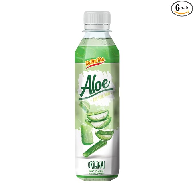 De Mi Pais Aloe Vera Drink Original Flavored 16 fl.oz/Jugo de Aloe Sabor a Original 16.9 fl.oz (12)
