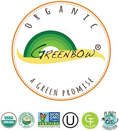 Greenbow Organic Bee Pollen - 100% USDA Certified Organic Non-GMO Halal Kosher Certified Pure &amp Natural Bee Pollen - Superfood Packed with Proteins Vitamins &amp Minerals - Gluten Free - 311