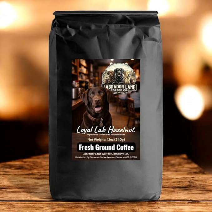 Loyal Lab Hazelnut Small Batch Premium Flavored Coffee - 12oz