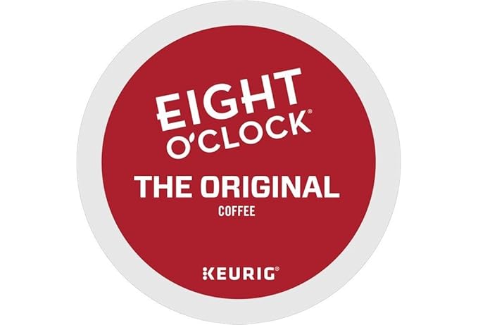 Eight O'Clock Coffee Keurig Single-Serve K-Cup Pods The Original Medium Roast Coffee (Original 108 Count)