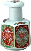 Wood Upper Peony Square Juice Next (Red)/有田焼